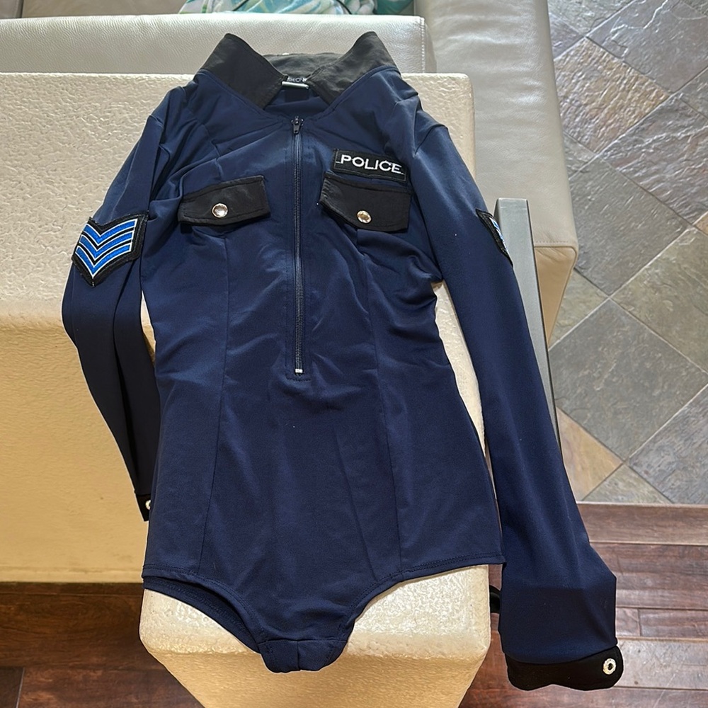 Police Halloween jumpsuit